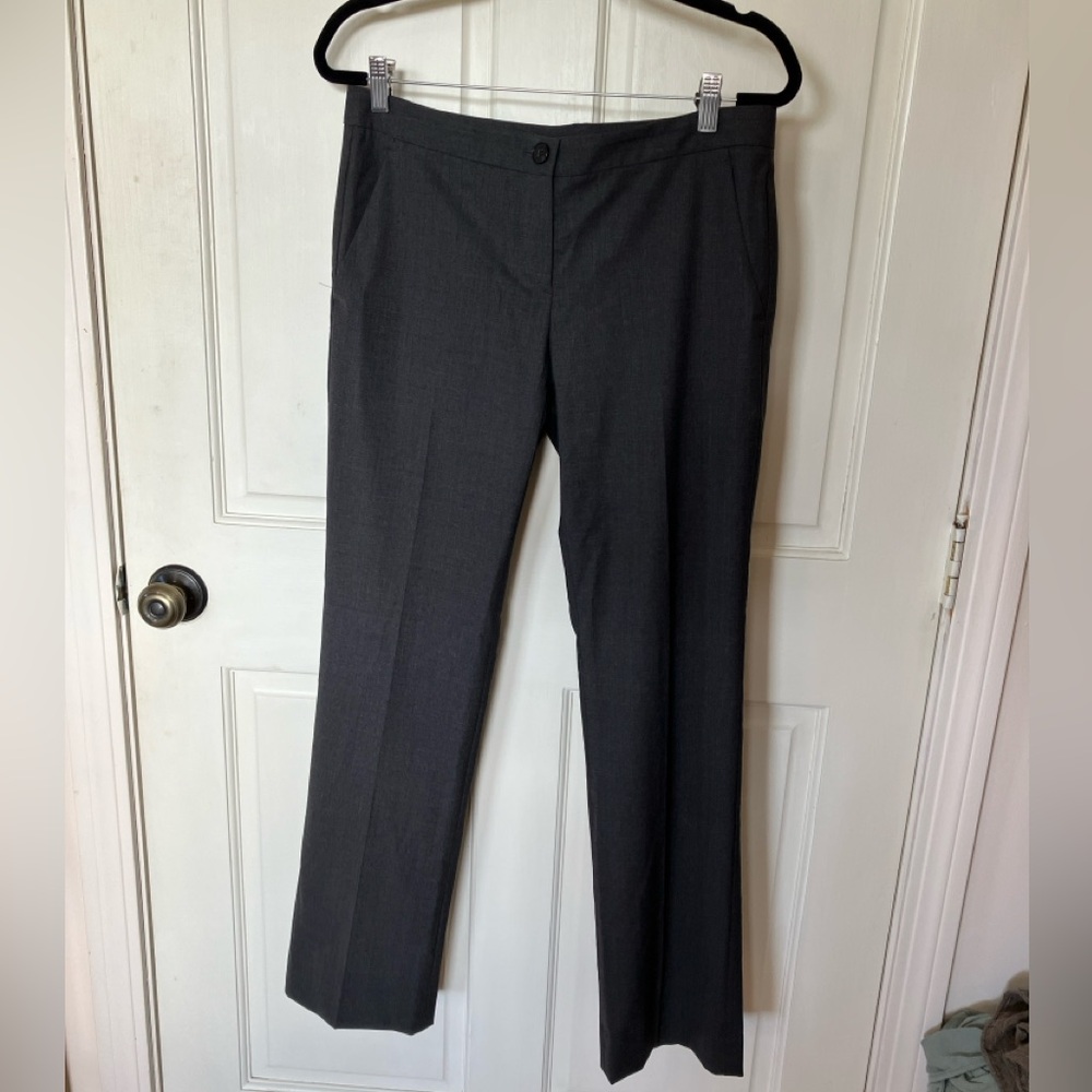 Theory sz 8 dark grey trousers